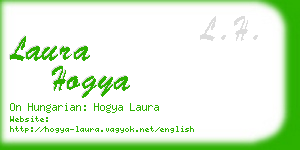 laura hogya business card